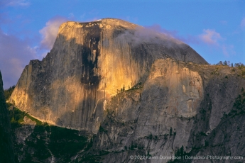 Sunset on Half Dome