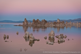 Sunset on Mono Lake