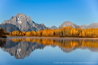 Oxbow Bend Autumn Sunrise