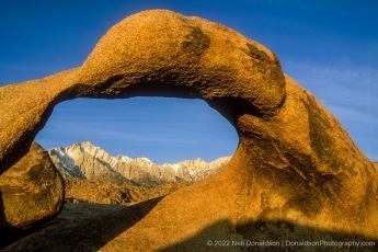 Arch Rock And Mt Whitney