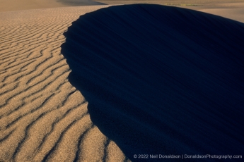 Sand Dune At Dawn