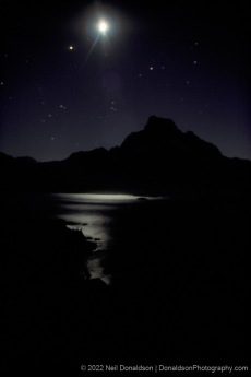 Banner Peak Moonrise