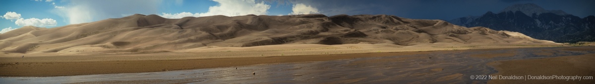Great Sand Dunes Panorama